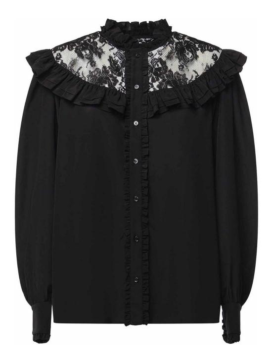 26FW 끌로에 블라우스 CH26AHT40005001 BLACK