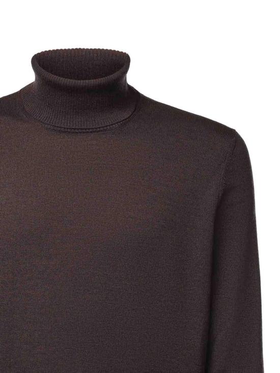 26FW 페이 터틀넥 NMMC1532440CQTS805 BROWN - FAY