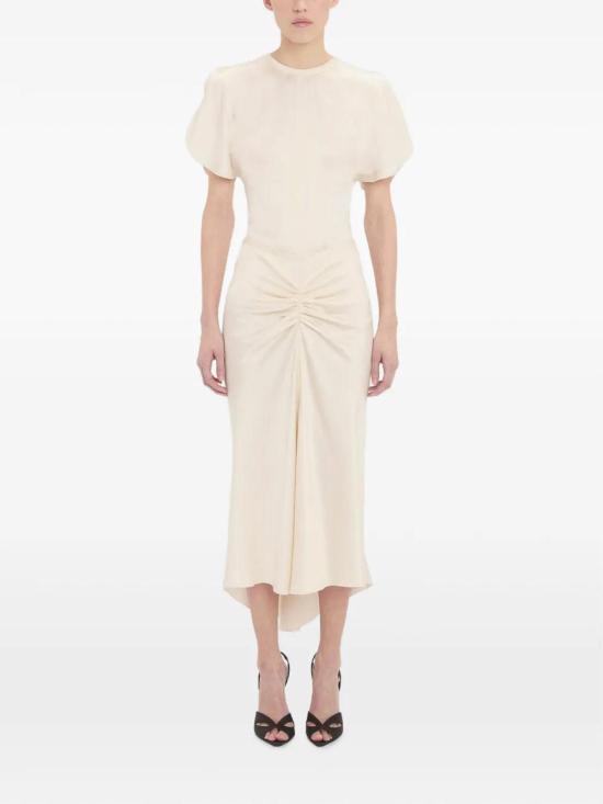 26FW 빅토리아 베컴 미디 스커트 1126WSK006985AELDERFLOWER WHITE - VICTORIA BECKHAM