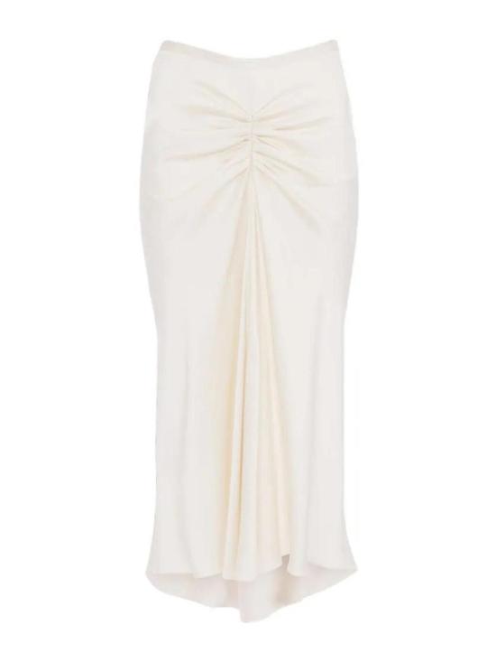 26FW 빅토리아 베컴 미디 스커트 1126WSK006985AELDERFLOWER WHITE