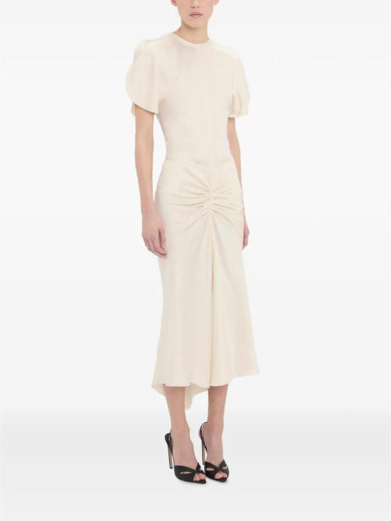 26FW 빅토리아 베컴 미디 스커트 1126WSK006985AELDERFLOWER WHITE - VICTORIA BECKHAM