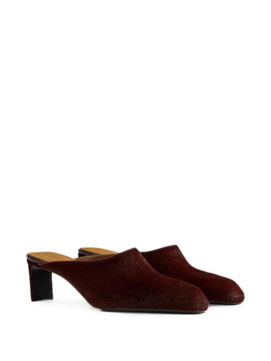26FW 케이트 콜트 로우 뮬 F6029760585 RED - KHAITE