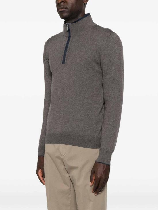26FW 그랑싸쏘 집업 니트 5715814223046 GREY - GRAN SASSO
