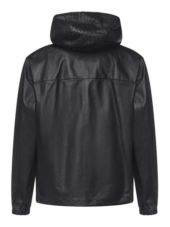 26FW 보테가베네타 가죽 자켓 871342V68F01010 BLACK - BOTTEGA VENETA