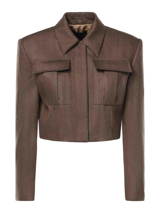 26FW 돈답 수트 자켓 DJ790FF0427DXXX718 BROWN