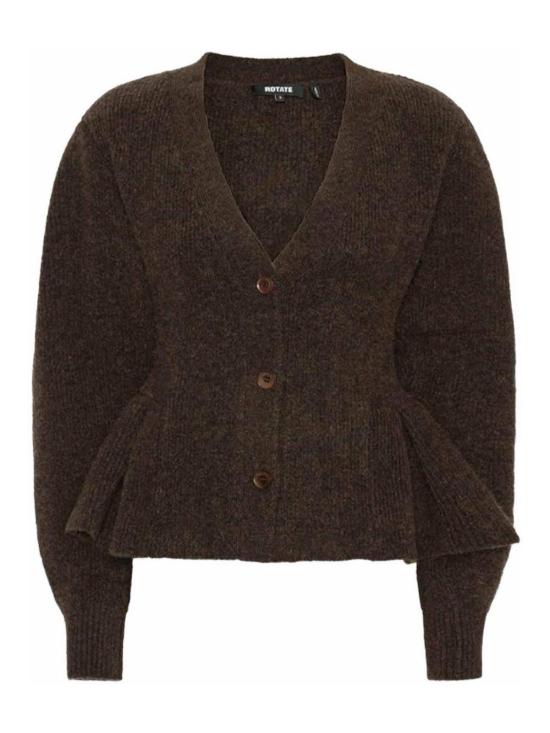 26FW 로테이트 바이 크리스텐슨 가디건 1166181667 DARK BROWN