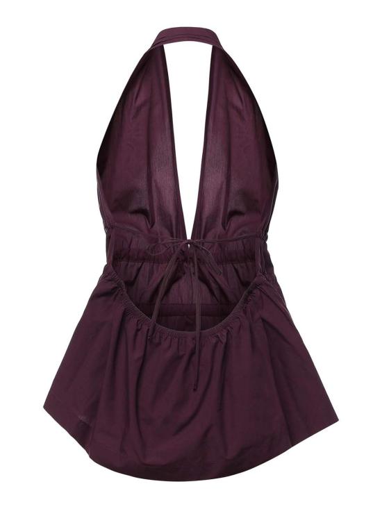 26SS 오또다메 민소매 티셔츠 DT9261BORGOGNA BURGUNDY - OTTOD'AME