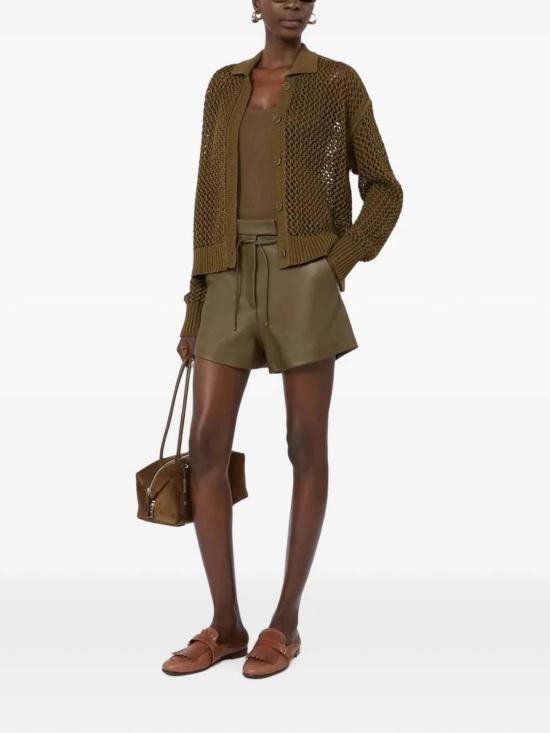 26FW 막스마라 숏팬츠 2621436011600003 KHAKI LIGHT BROWN - MAX MARA