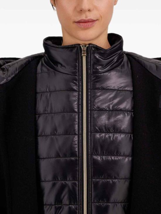 26FW 에르노 캐시미어 블렌드 울트라라이트 프린지 케이프 코트 GC000625D333959300 BLACK - HERNO