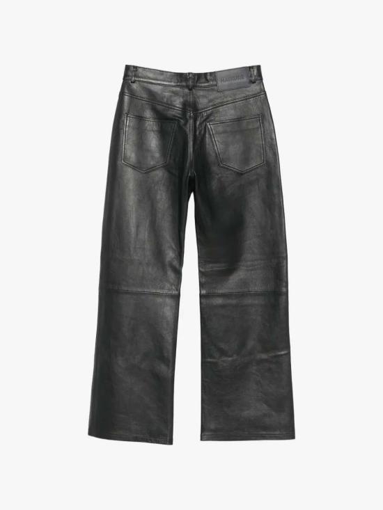 26FW 하이쿠레 가죽 자켓 HEW03368PL008TPC0100 BLACK - HAIKURE