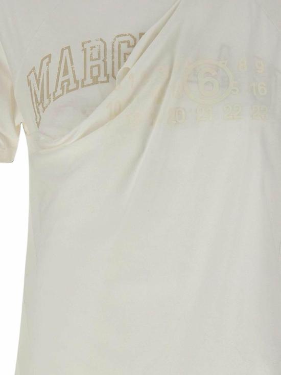26FW MM6 메종마르지엘라 반팔 티셔츠 S62GD0224M20048101 NONE - MM6 MAISON MARGIELA