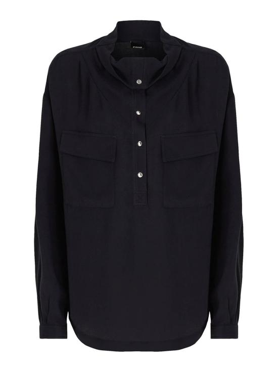 26FW 핑코 블라우스 107843A3OPG03 BLUE