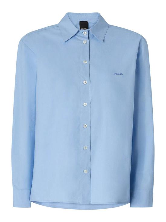 26FW 핑코 셔츠 106248A32LG52 LIGHT BLUE