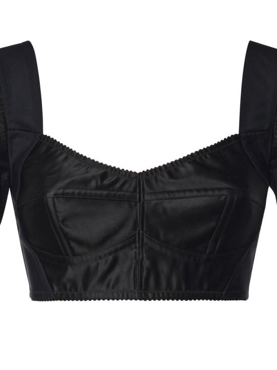 26FW 돌체앤가바나 민소매 티셔츠 F7CH6TGDEB8N0000 BLACK - DOLCE & GABBANA