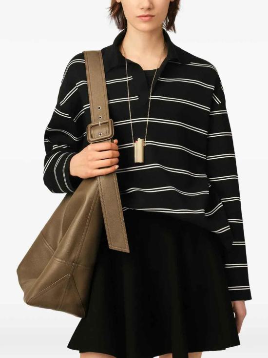 26FW 아미 폴로 티셔츠 UPL459KN0194004 BLACK - AMI
