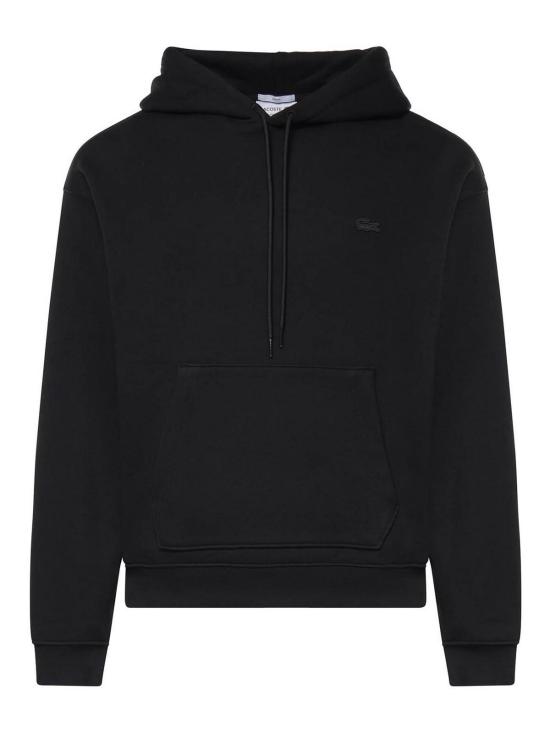 26FW 라코스테 루즈핏 후드 풀오버 SH7741031 BLACK