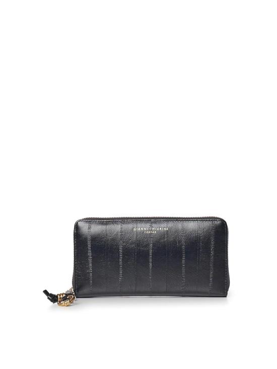 26FW 지아니 끼아리니 지갑 PF5042001 BLACK
