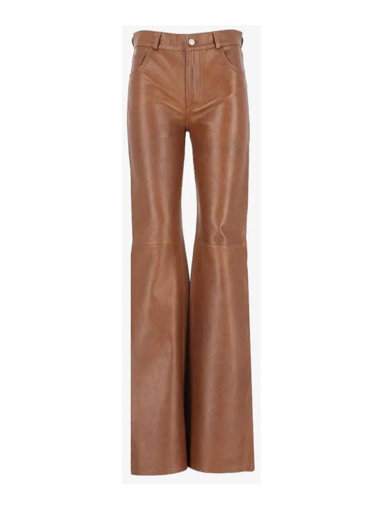 26FW 하이쿠레 가죽 팬츠 HEW03338PL008TPC0081 BROWN
