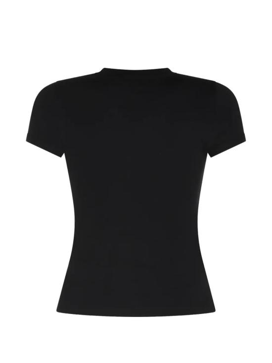 26FW 생로랑 반팔 티셔츠 869630Y38BD1000 BLACK - SAINT LAURENT