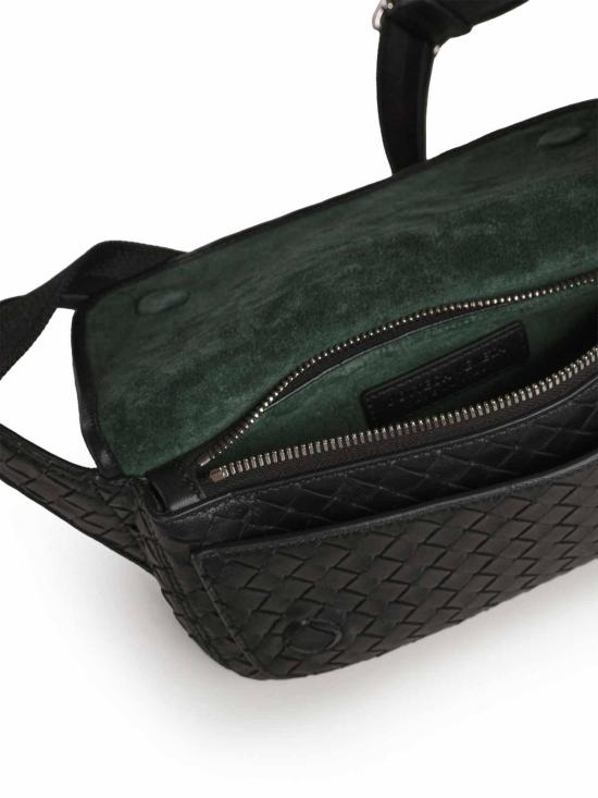 26FW 보테가베네타 베네토 벨트백 876334V6SE01208 BLACK - BOTTEGA VENETA