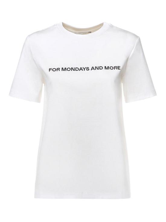 26FW MM6 메종마르지엘라 반팔 티셔츠 26269460176E15 WHITE