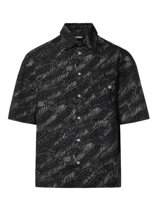 26FW 자크뮈스 셔츠 SHM00634AW006919FS BLACK