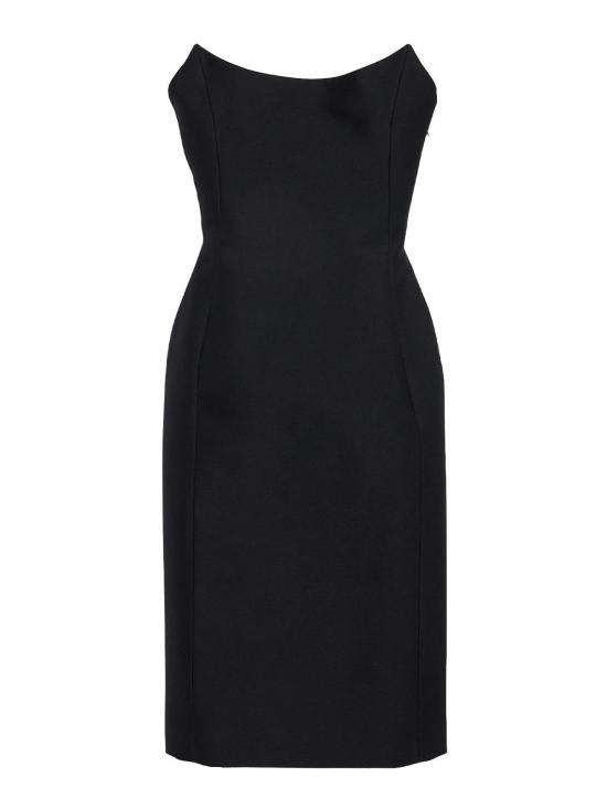 26FW 발렌시아가 미디 스커트 A009PQTUQ031000 BLACK
