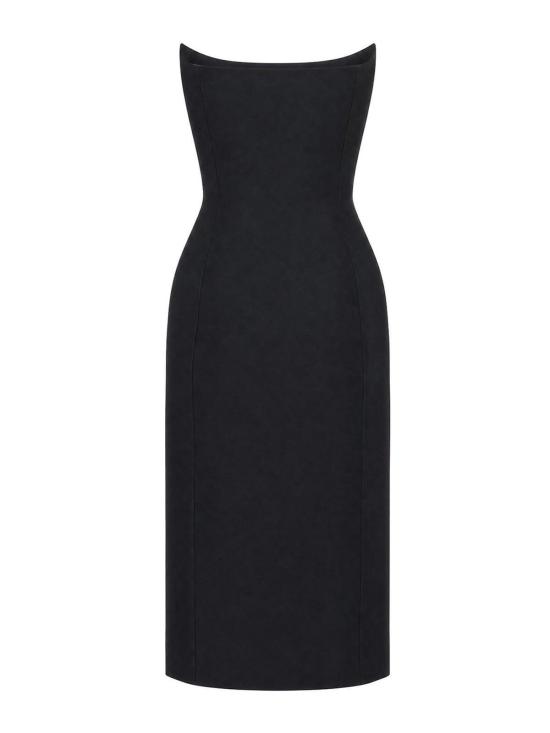 26FW 발렌시아가 미디 스커트 A009PQTUQ031000 BLACK - BALENCIAGA