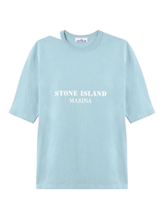 26SS 스톤 아일랜드 반팔 티셔츠 L1S152100018S0X16V004A BLUE