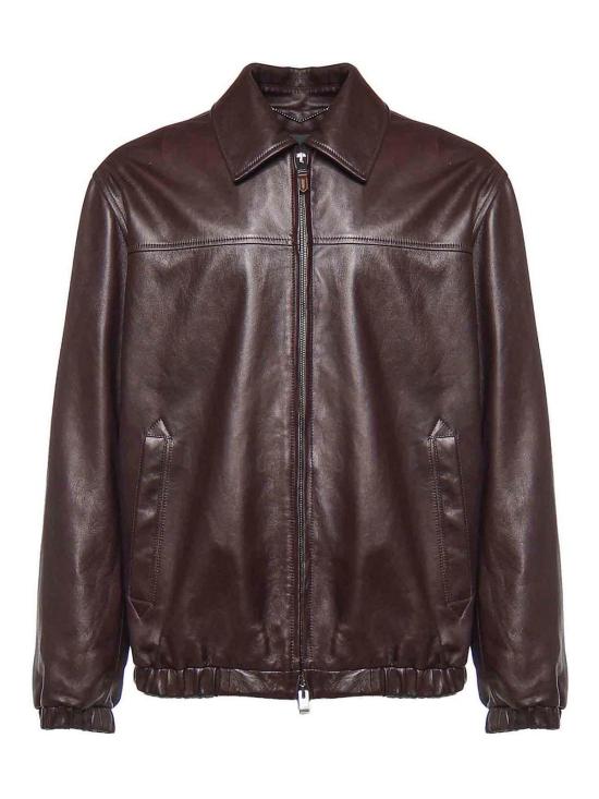26FW 카날리 가죽 자켓 O70533LE00331901 BURGUNDY