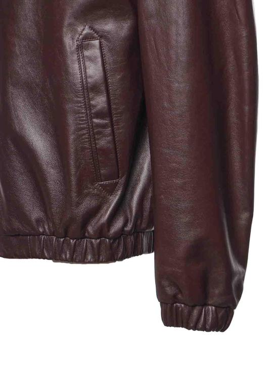 26FW 카날리 가죽 자켓 O70533LE00331901 BURGUNDY - CANALI
