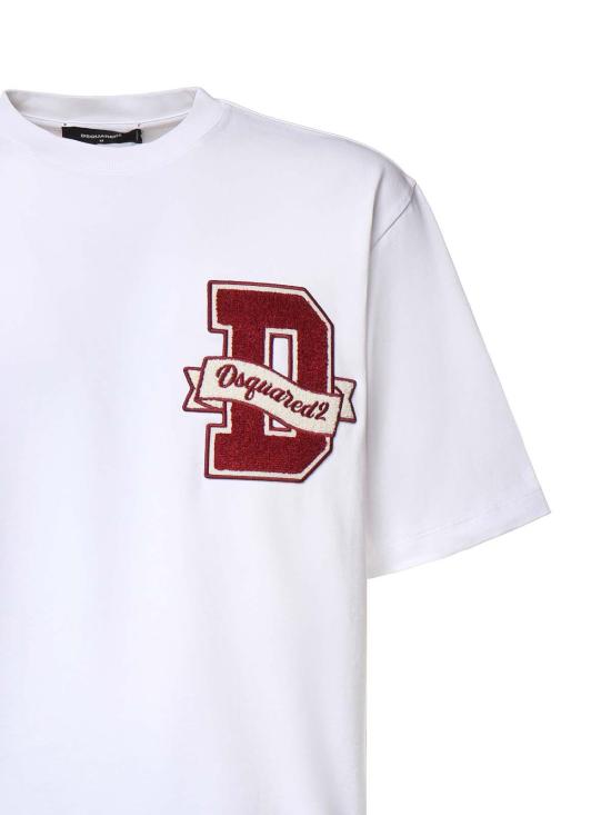 26FW 디스퀘어드2 반팔 티셔츠 S74GD1605D20033100 WHITE - DSQUARED2