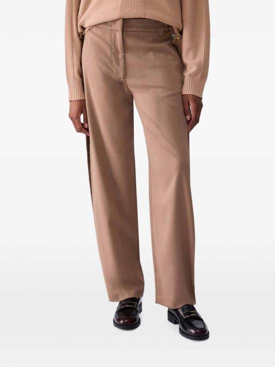 26FW 리우조 수트 팬츠 WF6087T732AL9179CAMELRESCAMIX - LIU JO