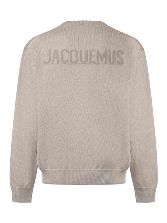 26FW 자크뮈스 스웨터 SWM00629AK00347130 LIGHT BEIGE - JACQUEMUS