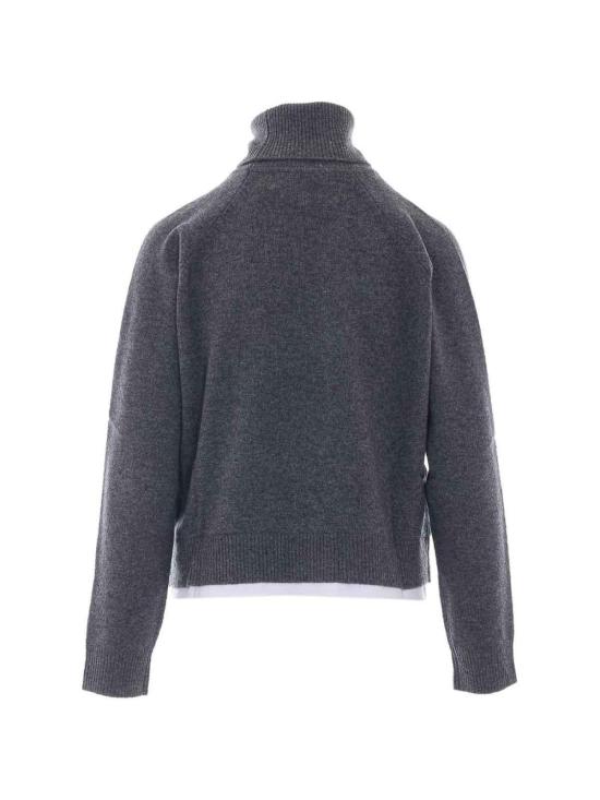 26FW 리우조 탑 WF6369MS00902050GRIGIOMDMELANGE GREY - LIU JO
