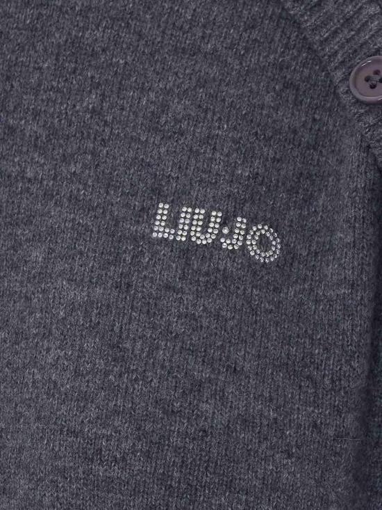 26FW 리우조 탑 WF6369MS00902050GRIGIOMDMELANGE GREY - LIU JO