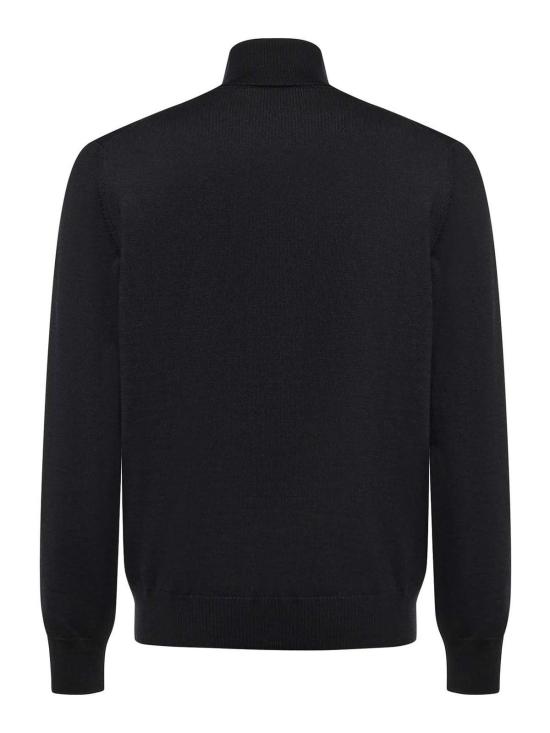 26FW 페이 터틀넥 NMMC1532440CQTB999 BLACK - FAY