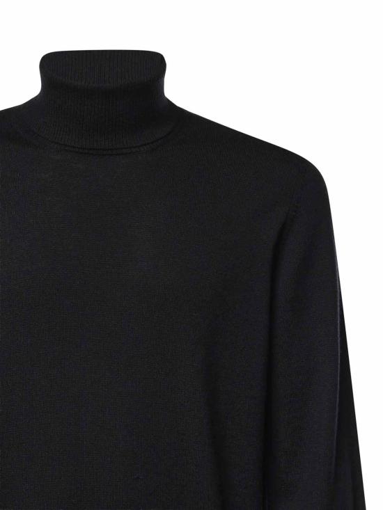 26FW 페이 터틀넥 NMMC1532440CQTB999 BLACK - FAY