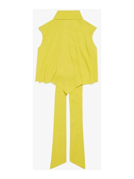 26SS 발렌시아가 숏팬츠 872132TUN137200 YELLOW
