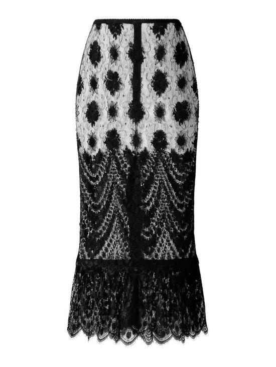 26FW 돌체앤가바나 롱 스커트 F4DLTTILMC3N0000 BLACK - DOLCE & GABBANA