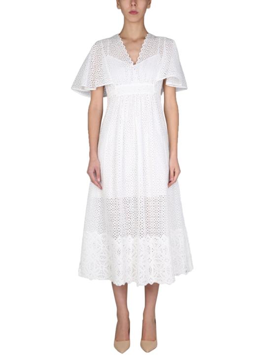  안나 몰리나리 원피스 7A146A N0100 WHITE
