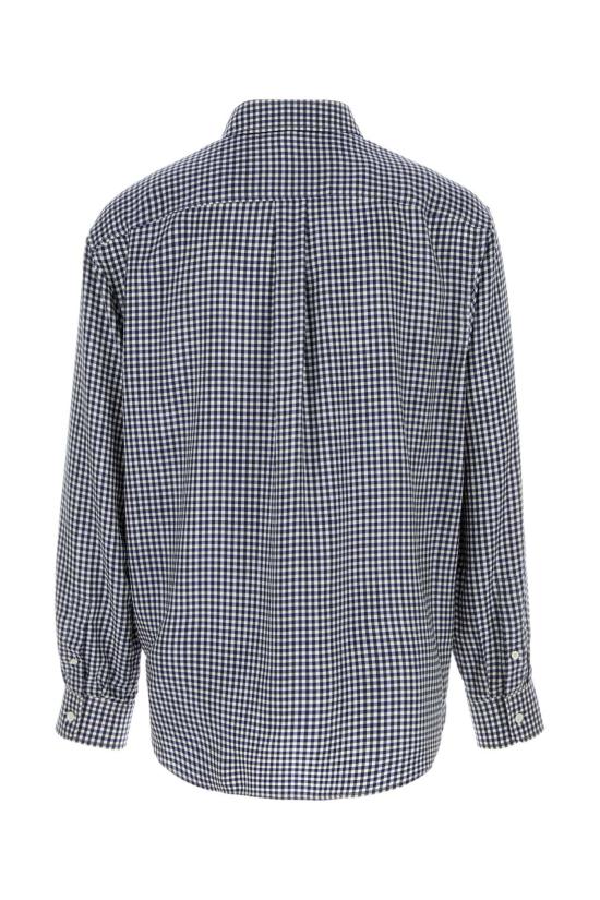 26FW 로에베 긴팔 셔츠 H526Y05WJ9 BLUEWHITE Checked - LOEWE