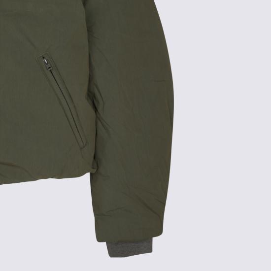 26FW 아크네 스튜디오 다운 봄버 자켓 B90897 CA3 CEDAR GREEN - ACNE STUDIOS