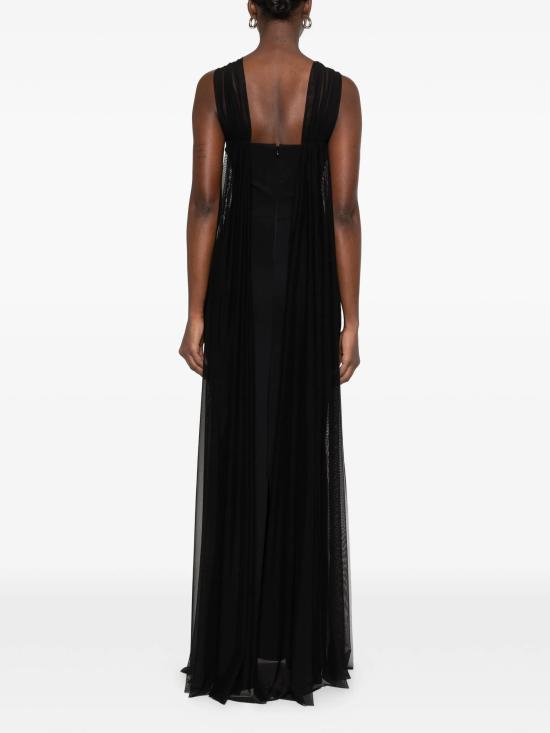 26FW 키아라보니 미디 원피스 ABLERIDANIIL BS 37 NERO - CHIARA BONI