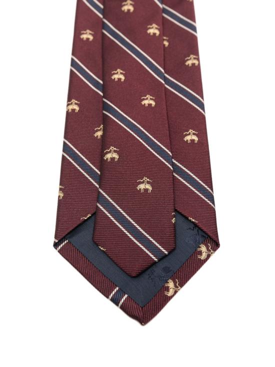 26FW 브룩스브라더스 넥타이 MMNW00001 WO1151BURGUNDY BORDEAUX - BROOKS BROTHERS