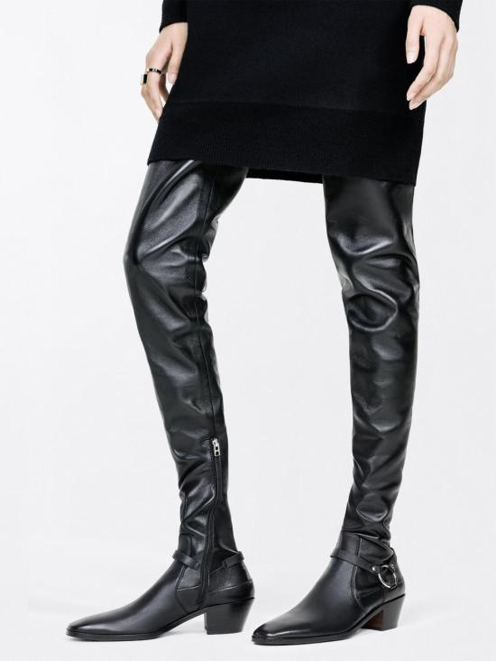 26FW 톰포드 부츠 W3924 LGO075S NAA BLACK - TOMFORD