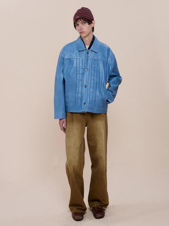 26FW 파운드 데님 자켓 FOFW26JA05653 0182 LIGHT BLUE - FOUND