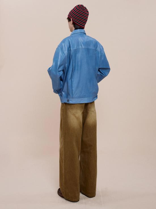 26FW 파운드 데님 자켓 FOFW26JA05653 0182 LIGHT BLUE - FOUND