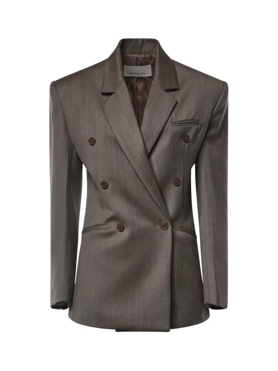 26FW 더프랭키샵 수트 자켓 BLFS22798286 BEIGE MELANGE