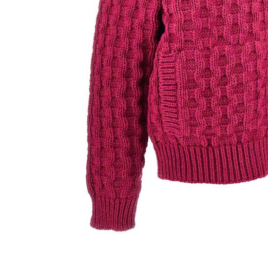 26FW 프라다 울 가디건 울 가디건 P25O59SOOO6835 Pink - PRADA